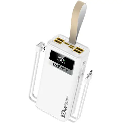 Login L-710 22.5W 30000mAh 2 Built-in Cables Power Bank