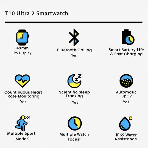 T10 Ultra-2 Smartwatch